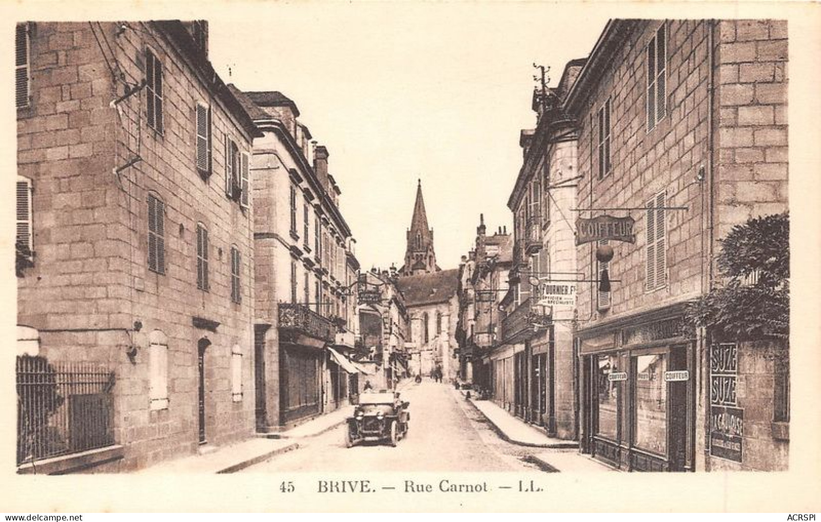BRIVE Rue Carnot 6(scan Recto-verso) MA1373 - Brive La Gaillarde