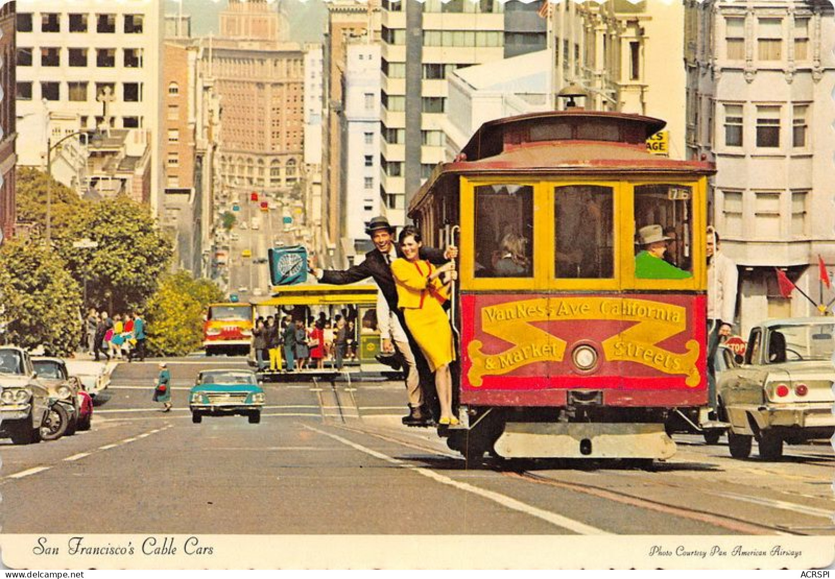 SAN FRANCISCO S Cable Cars 24(scan Recto-verso) MA1371 - San Francisco