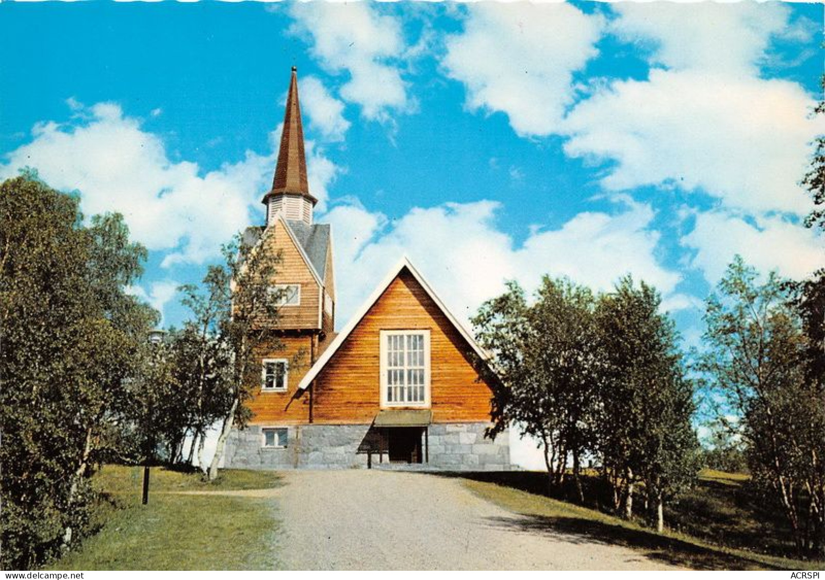 SUEDE LAPONIE Karesuanda Kyrko 10(scan Recto-verso) MA1371 - Svezia