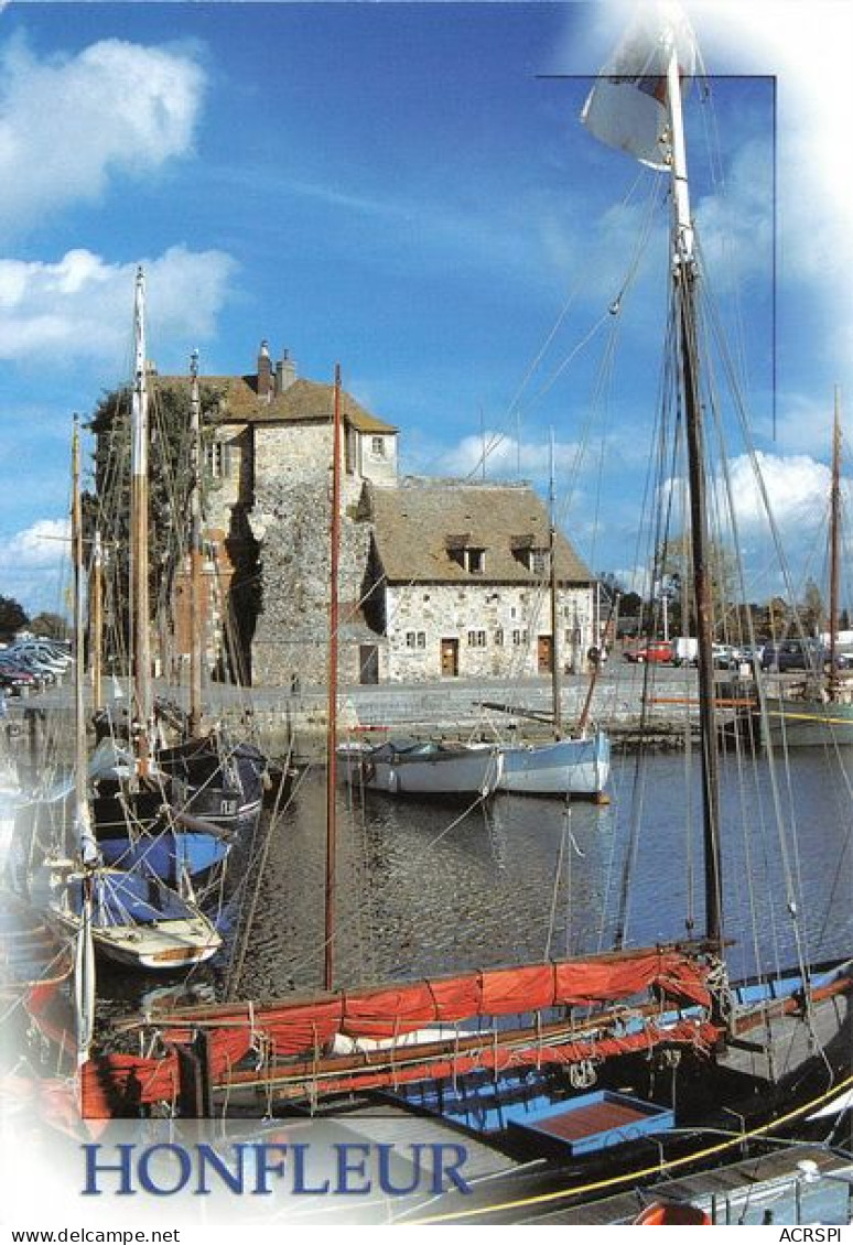 HONFLEUR Le Vieux Bassin Et La Lieutenance 15(scan Recto-verso) MA1370 - Honfleur