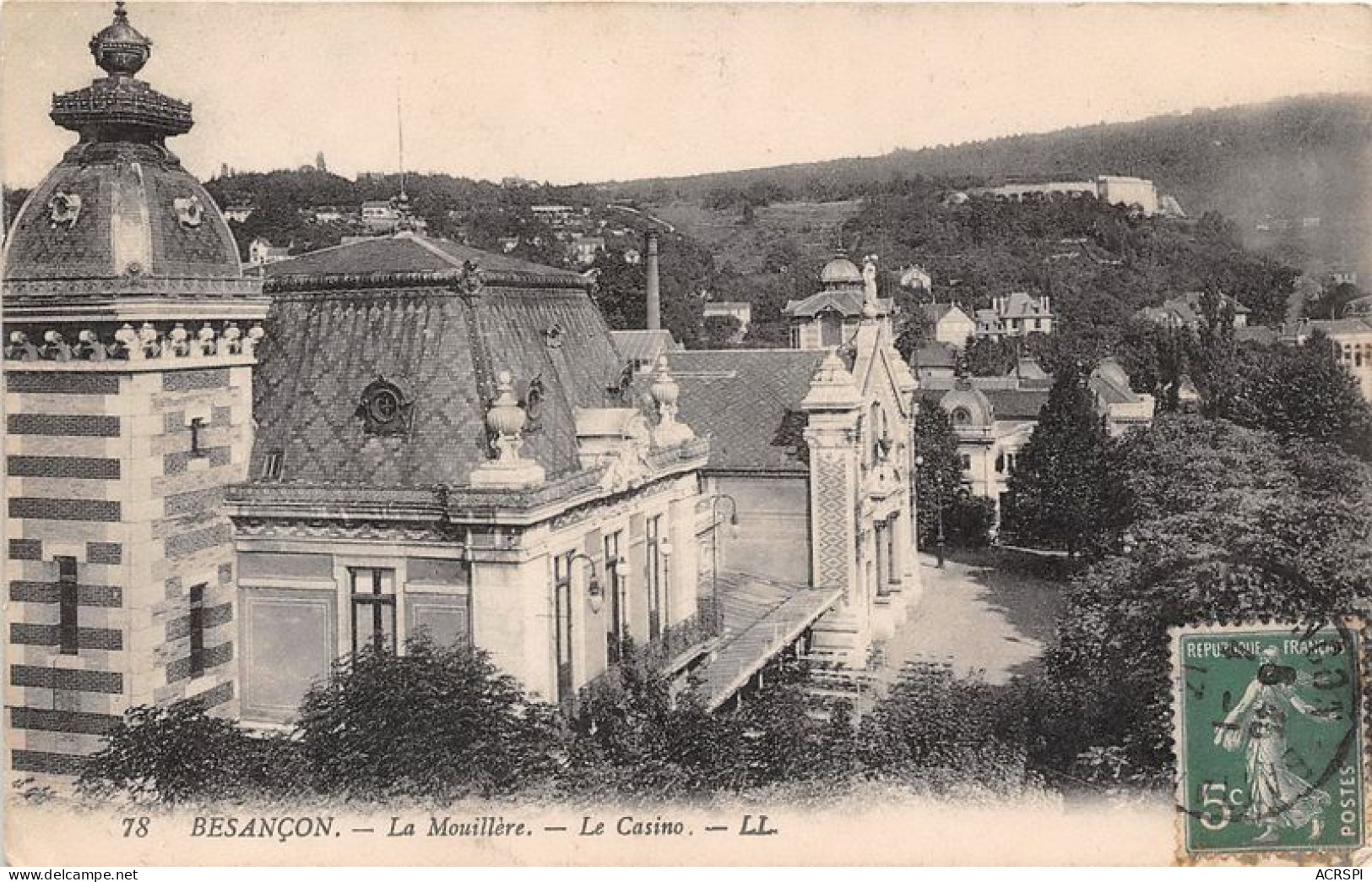 BESANCON La Mouillere Le Casino 15(scan Recto-verso) MA1368 - Besancon