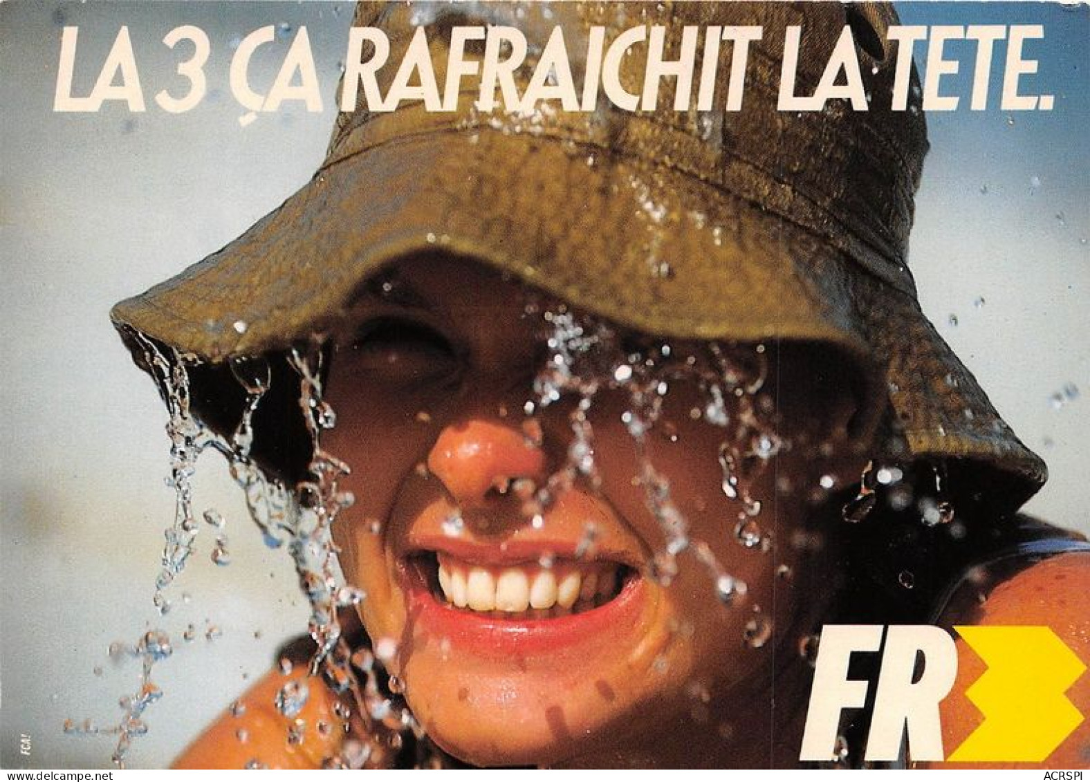 FR3 La 2 Ca Rafraichit La Tete 21(scan Recto-verso) MA1372 - Publicité