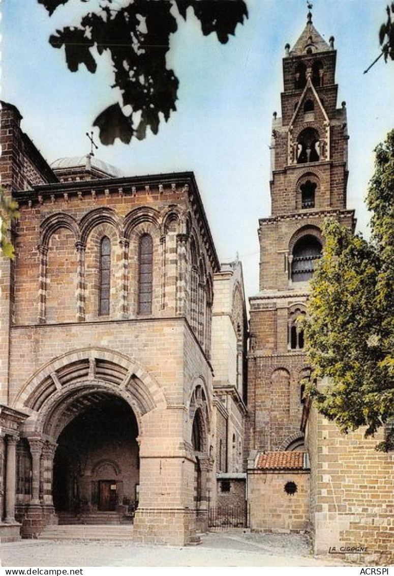 LE PUY Ville Sainte Ville D Art Le Porche Du For Et Le Clocher De La Cathedrale Notre Dame 8(scan Recto-verso) MA1397 - Le Puy En Velay