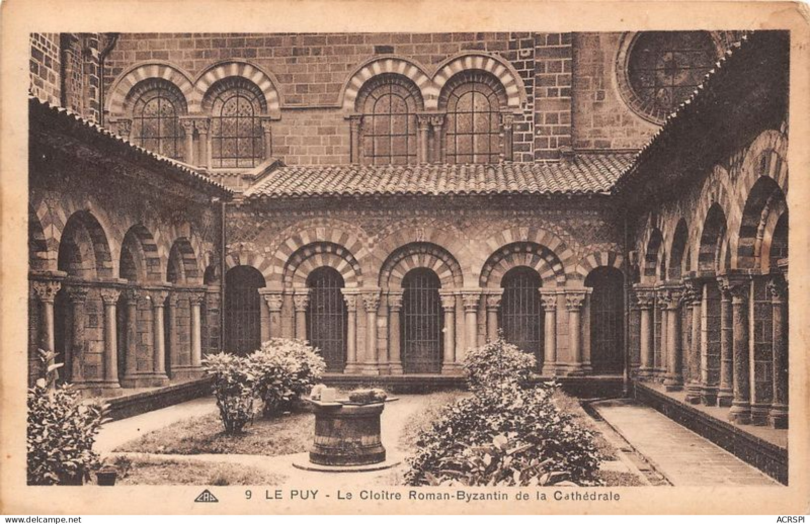 LE PUY Le Cloitre Romn Byzantin De La Cathedrale 18(scan Recto-verso) MA1397 - Le Puy En Velay