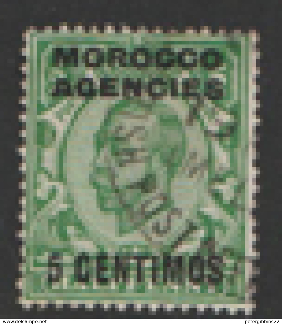 Morocco Agencies Spanish 1912  SG 126  5c  Fine Used - Bureaux Au Maroc / Tanger (...-1958)