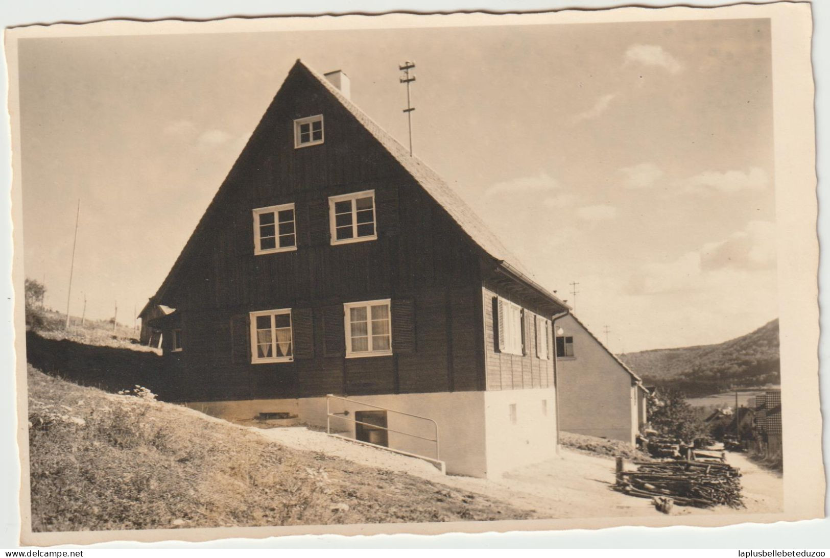 CPA PHOTO - ALLEMAGNE - BADE WURTEMBERG - OBERKOCHEN Ou Environs -  Maison à Situer - Vers 1950 - Autres & Non Classés