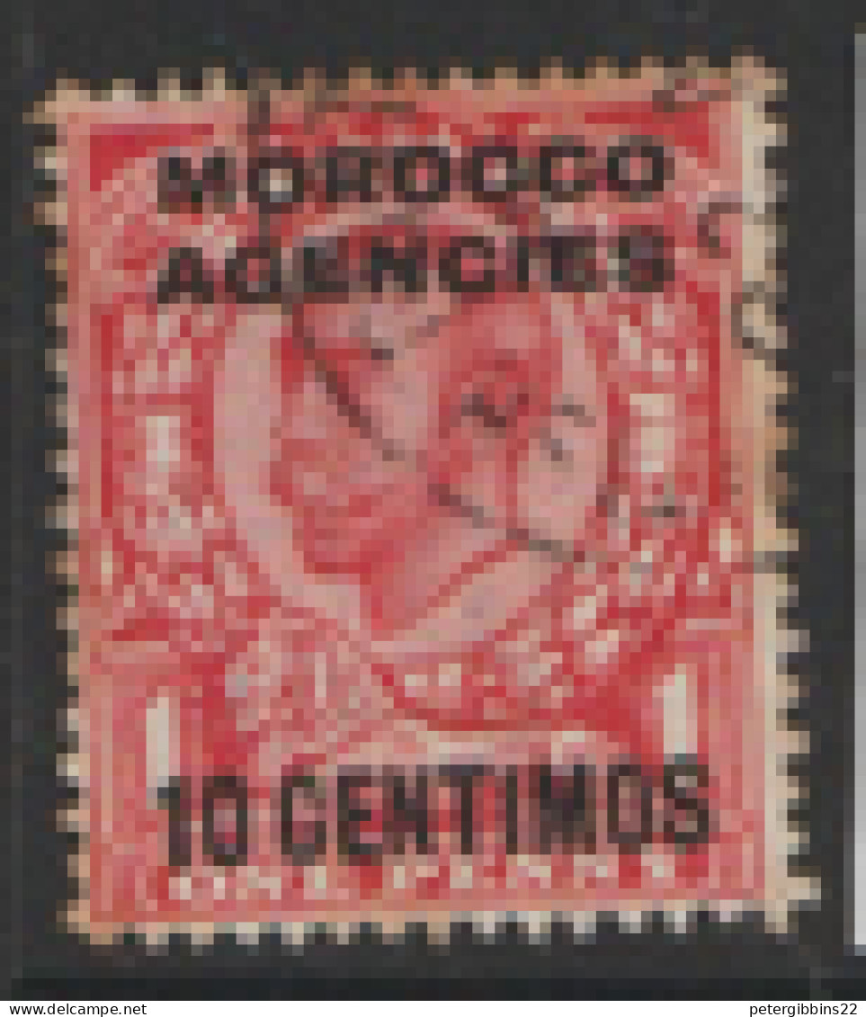 Morocco Agencies Spanish 1912  SG 127  10c  Fine Used - Uffici In Marocco / Tangeri (…-1958)