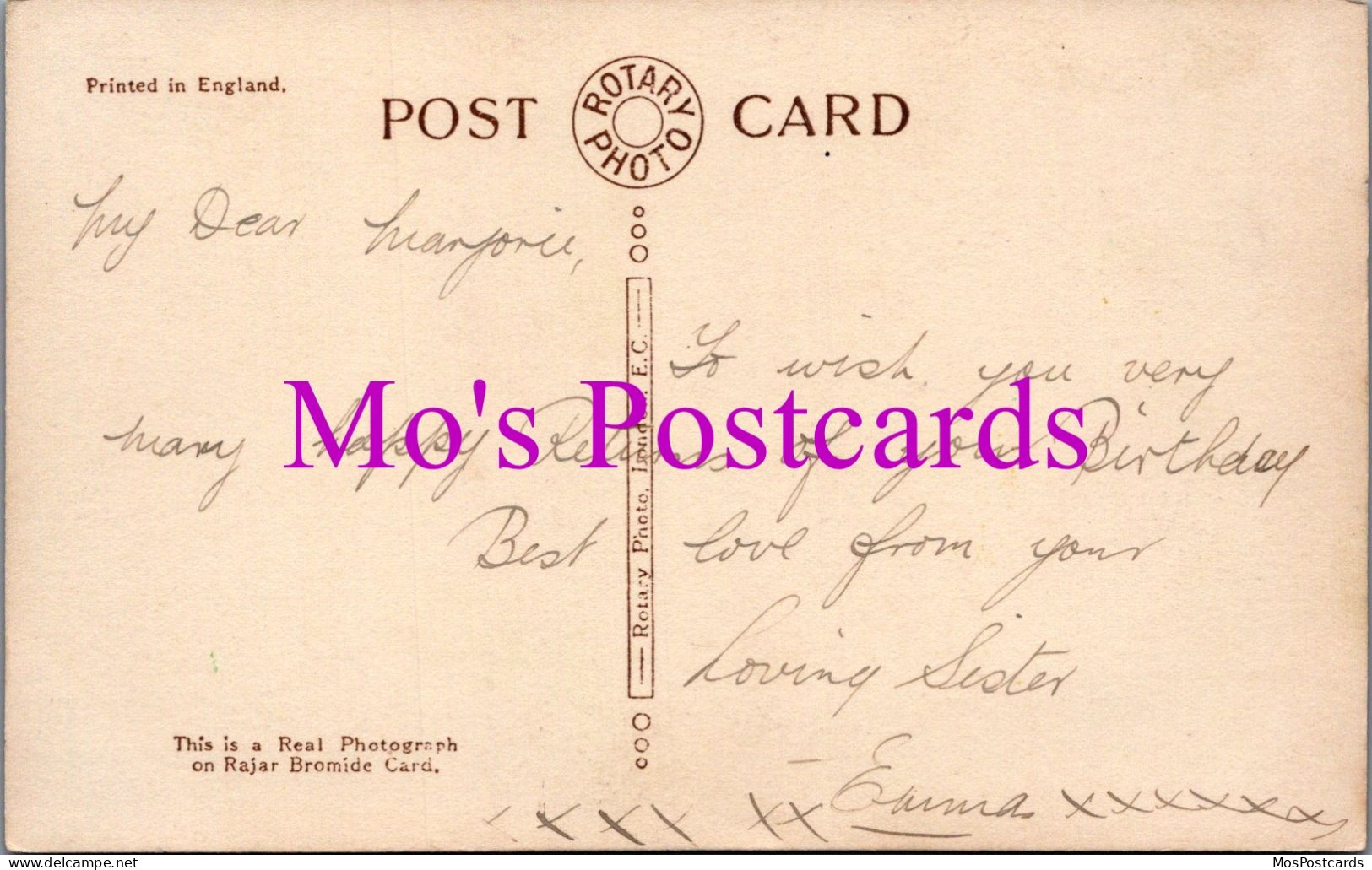 Greetings Postcard - Thinking Of You On Your Birthday   DZ84 - Anniversaire