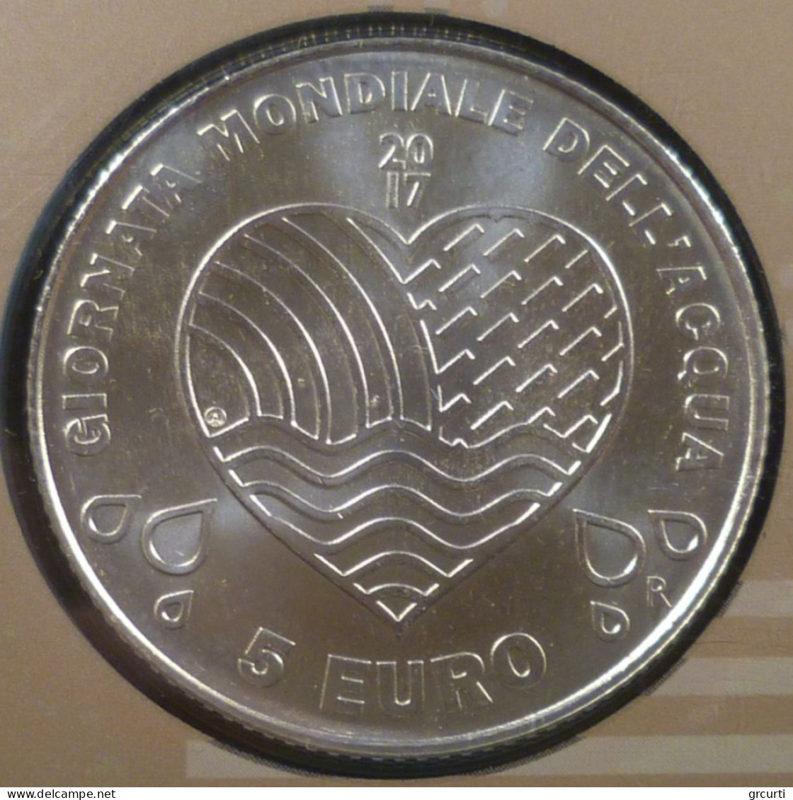 San Marino - 2017 - Serie Zecca - Con 5 € Argento "Anno Internazionale Dell' Acqua" - San Marino