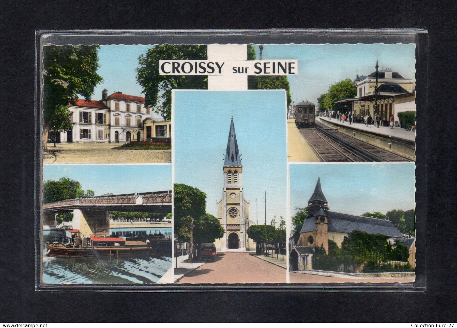 (17/04/24) 78-CPSM CROISSY SUR SEINE - Croissy-sur-Seine