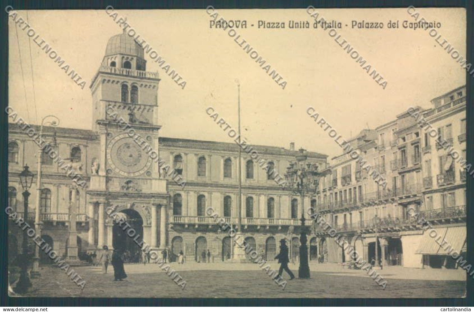 Padova Città Orologio STRAPPINI Cartolina ZQ2337 - Padova