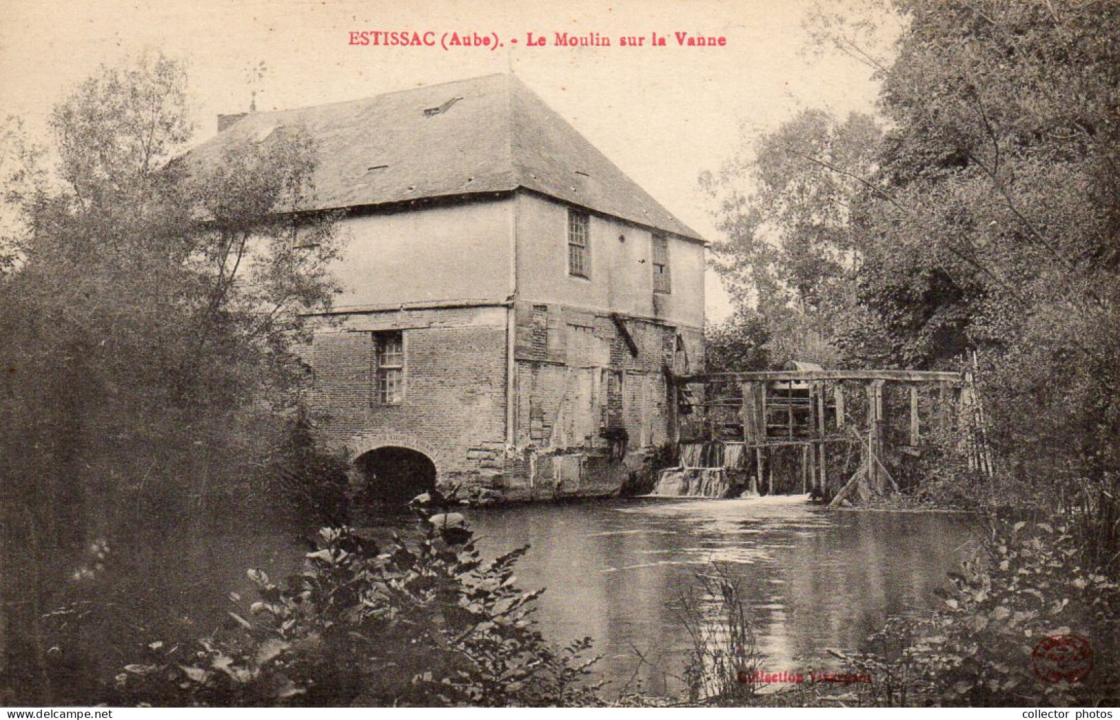 Estissac (Aube), France 1900s. Set Of 5 Unused Genuine Postcards [de42665] - Collezioni E Lotti