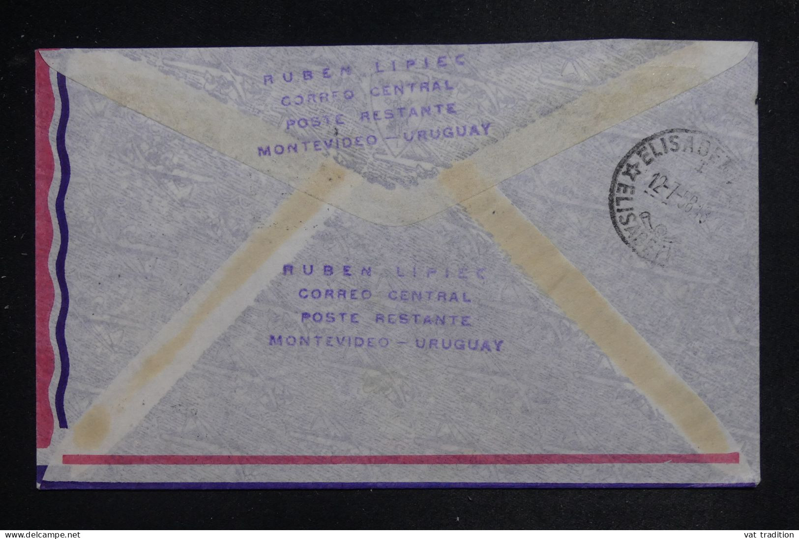URUGUAY - Enveloppe De Montevideo Pour Le Congo Belge En 1958 - L 151977 - Uruguay