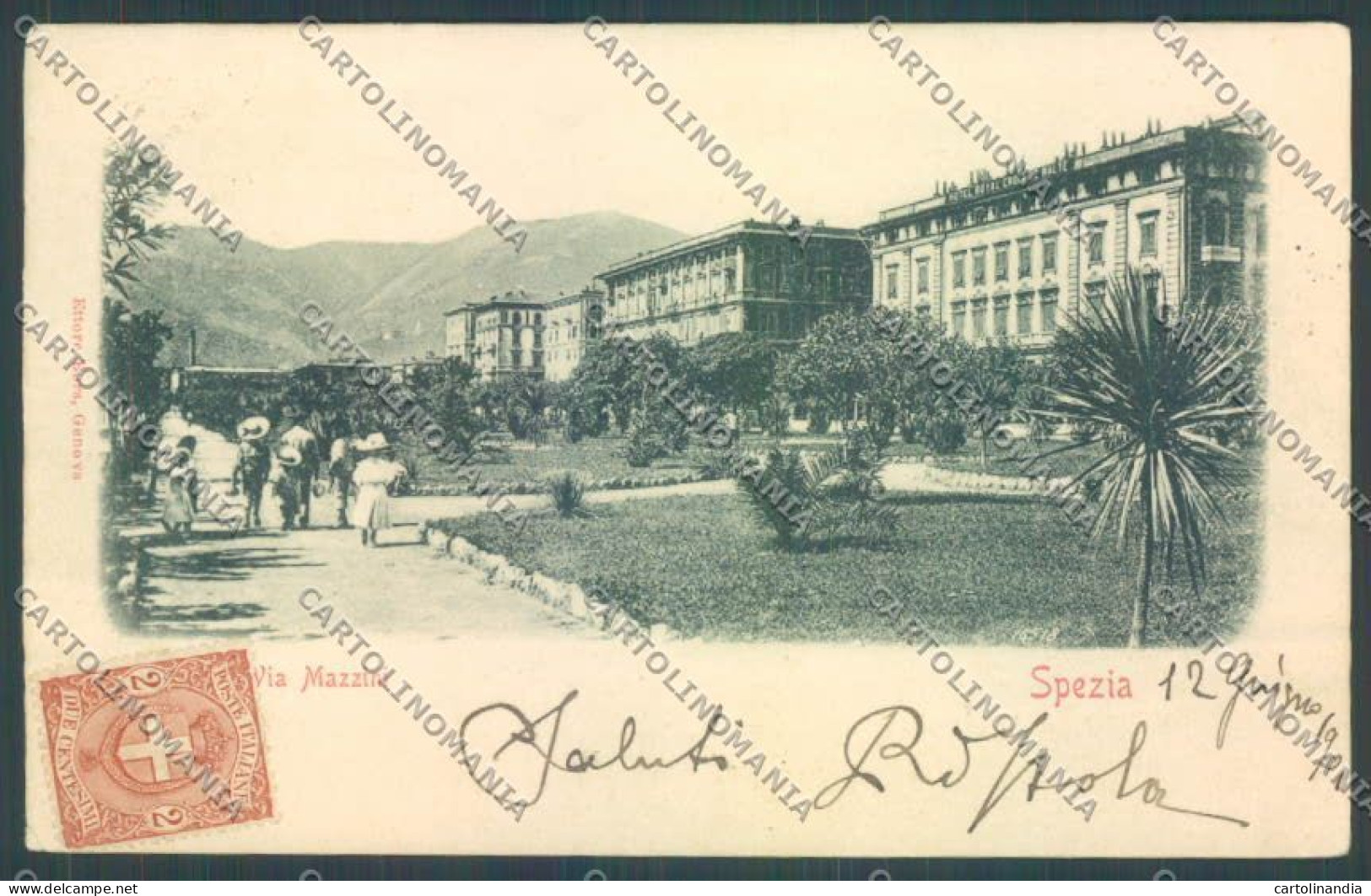 La Spezia Città Cartolina ZT6955 - La Spezia