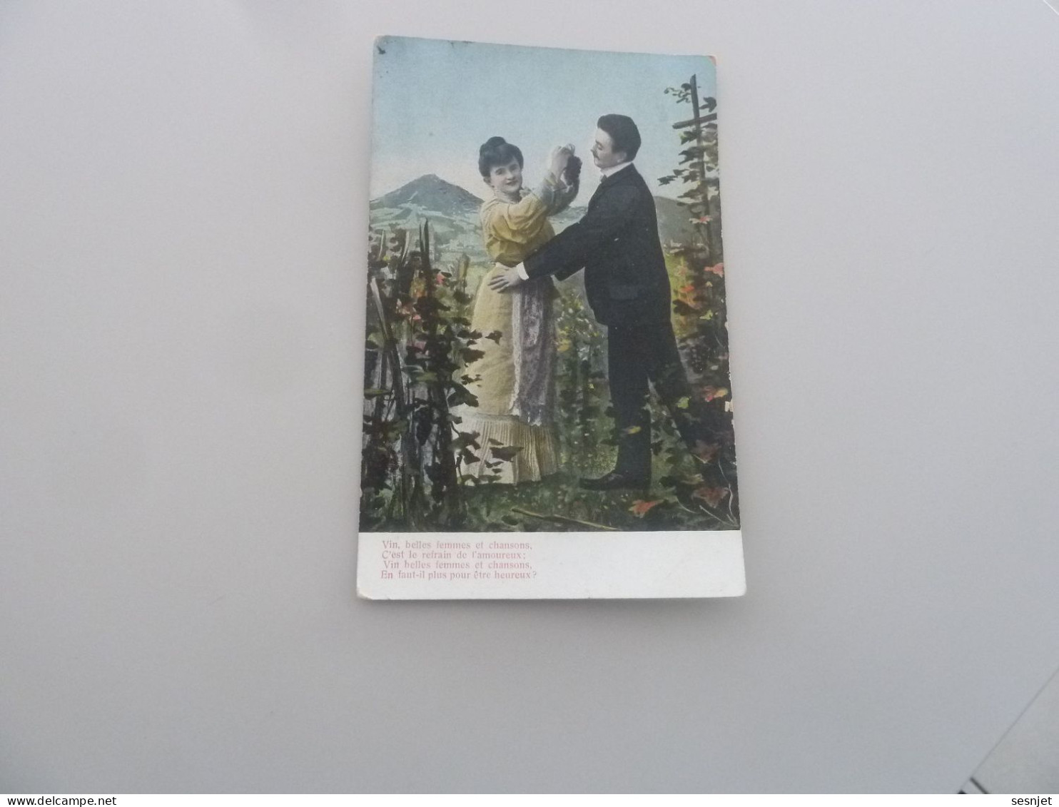 Saint-Jean - Vin, Belles Femmes Et Chansons - N° 450 - Yt 111 - Editions Union Postale Universelle - Année 1905 - - Couples