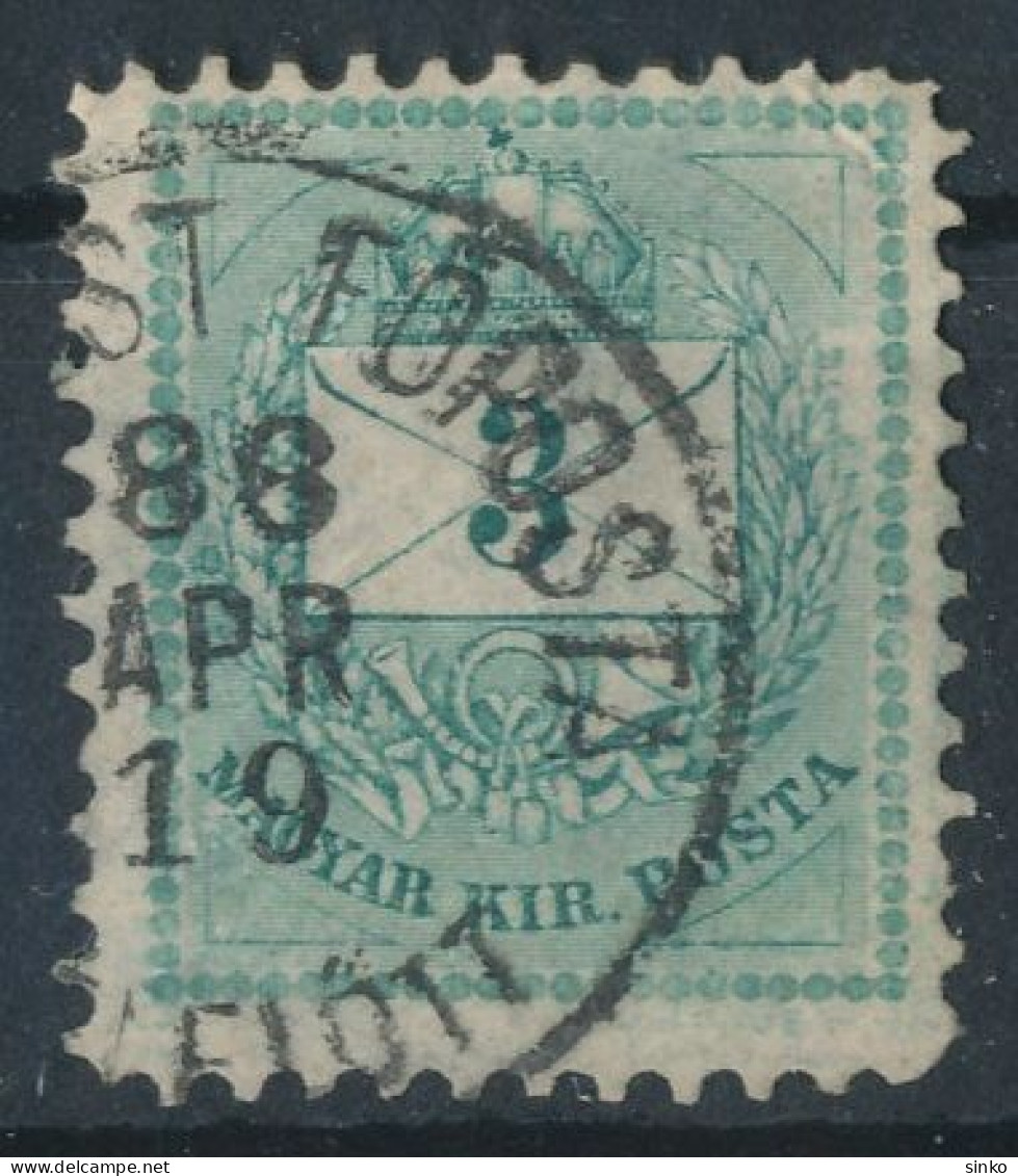 1881. Colour Number Krajcar 3kr Stamp - ...-1867 Prephilately