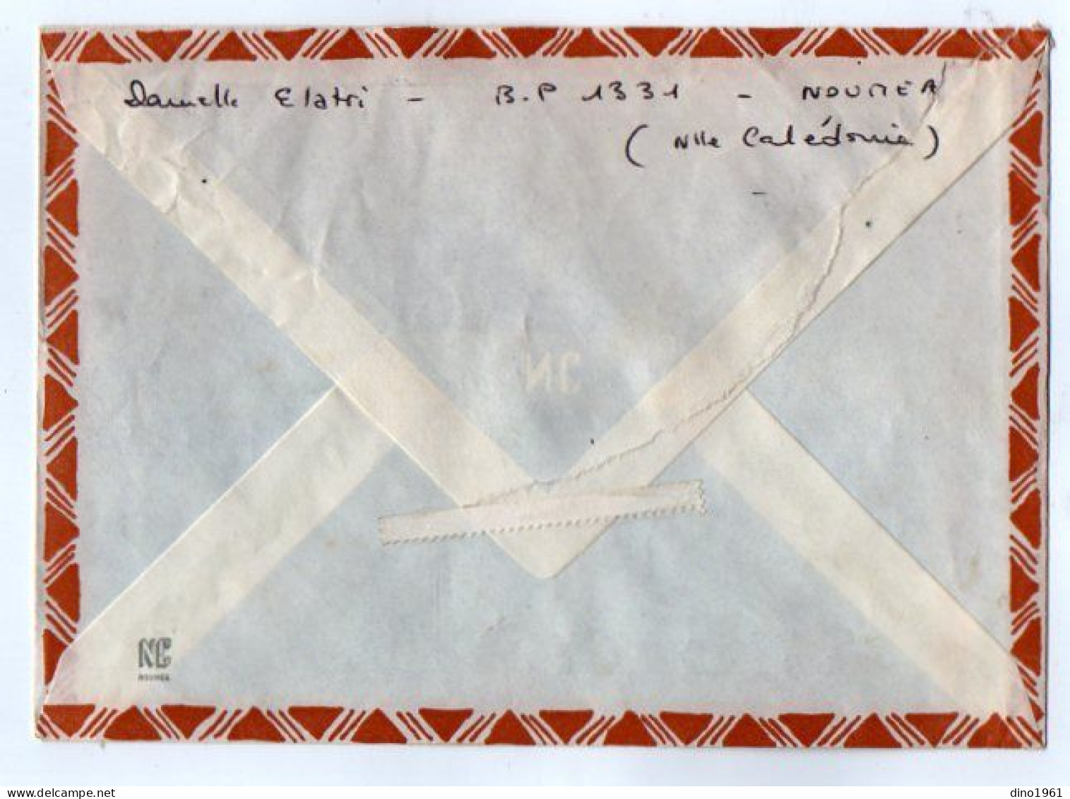 TB 4774 - 1970 - LSC - Lettre Par Avion De NOUMEA ( Nouvelle - Calédonie ) Pour ABIDJAN ( Côte D'Ivoire ) - Covers & Documents