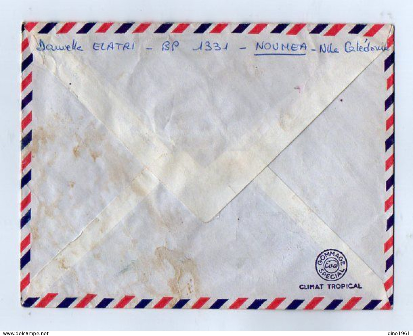 TB 4775 - 1971 - LSC - Lettre Par Avion De NOUMEA ( Nouvelle - Calédonie ) Pour ABIDJAN ( Côte D'Ivoire ) - Cartas & Documentos
