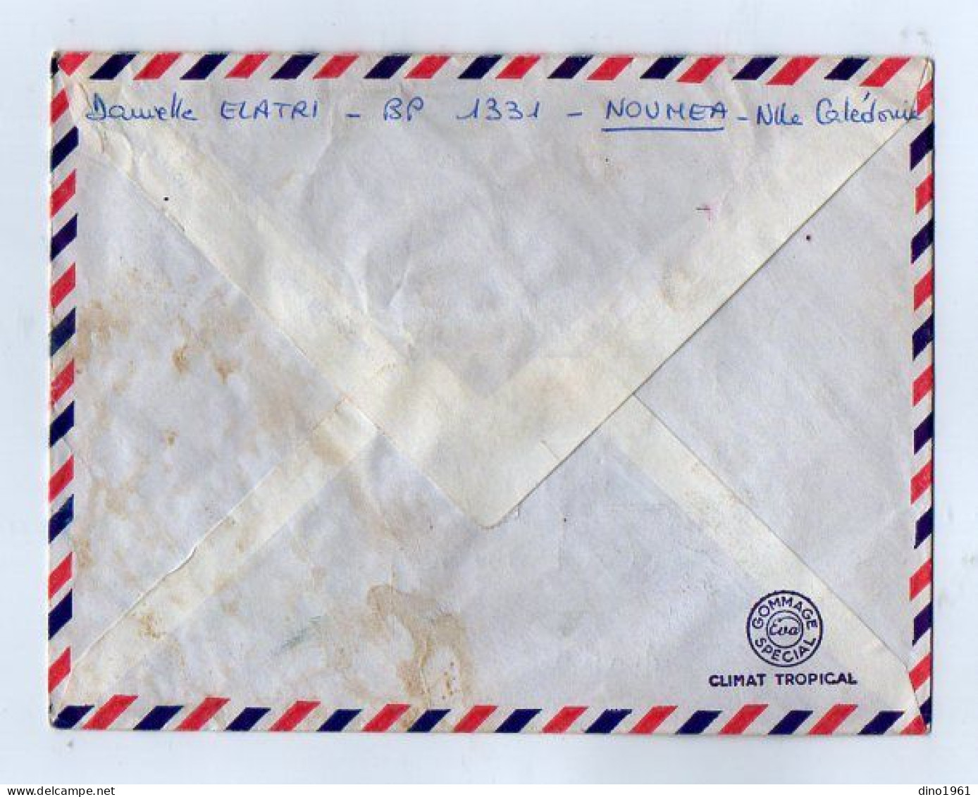 TB 4775 - 1971 - LSC - Lettre Par Avion De NOUMEA ( Nouvelle - Calédonie ) Pour ABIDJAN ( Côte D'Ivoire ) - Briefe U. Dokumente