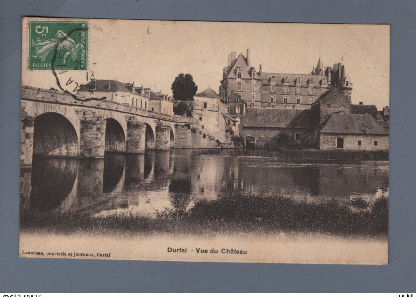 CPA - 49 - Durtal - Vue Du Château - Circulée En 1913 - Durtal