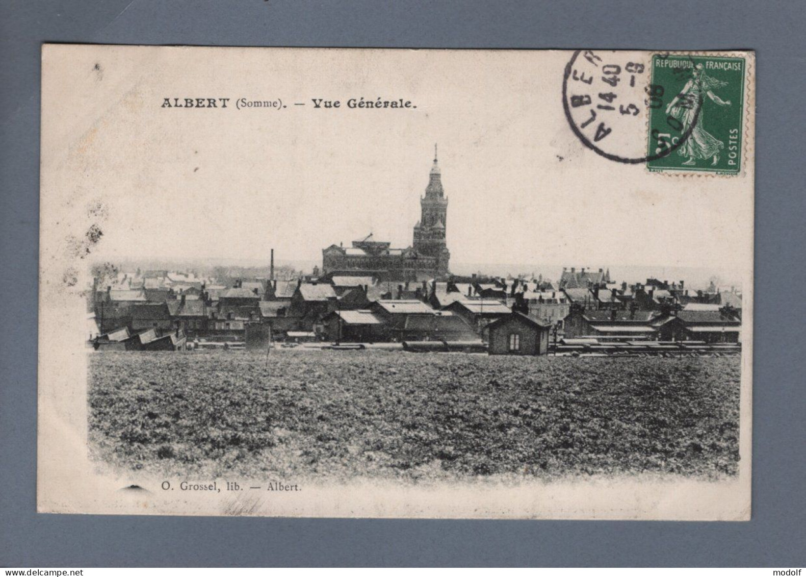 CPA - 80 - Albert - Vue Générale - Circulée En 1908 - Albert