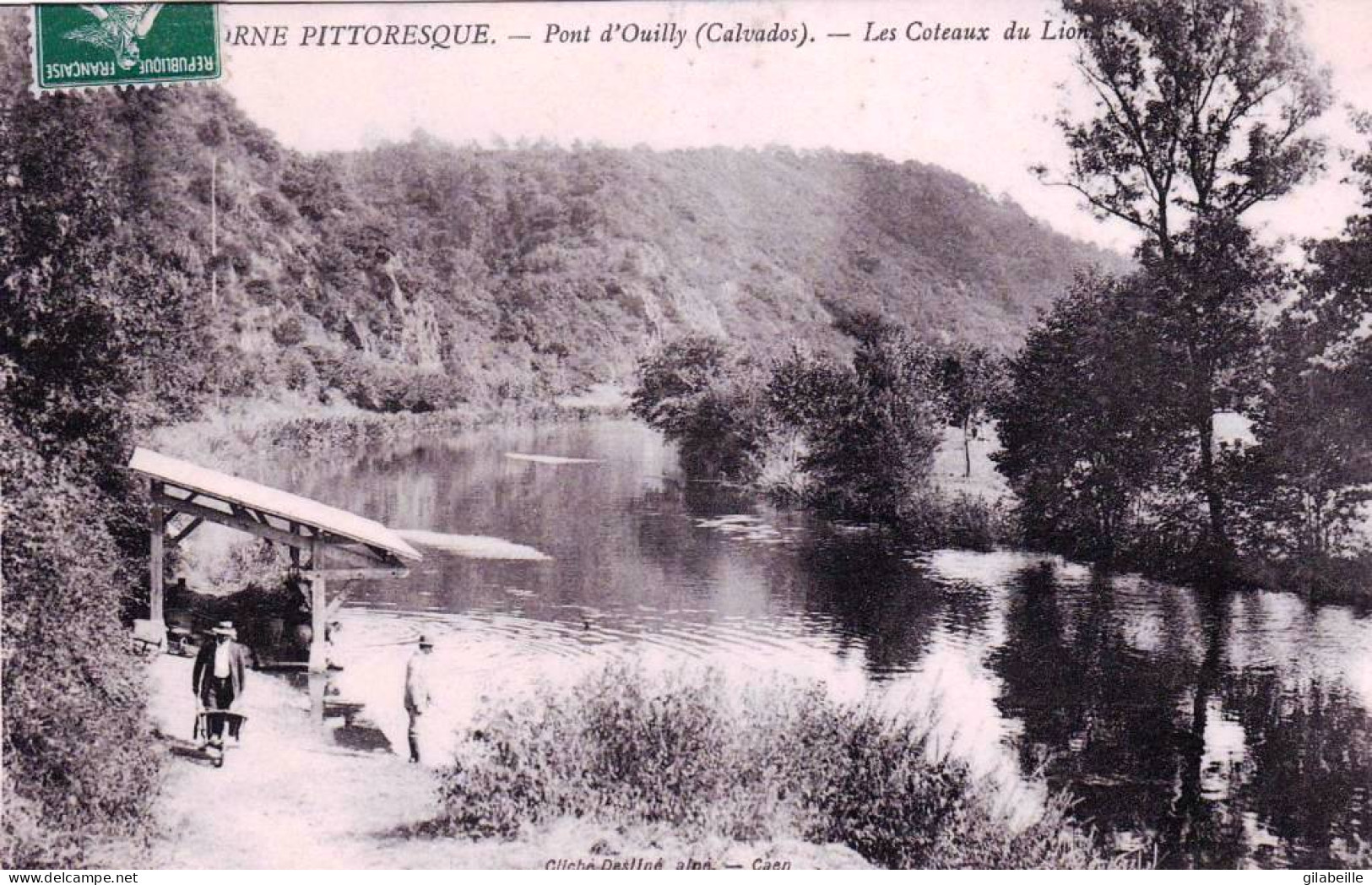 14 - Calvados -  PONT D OUILLY - Les Coteaux Du Lion Au Bords De L Orne - Lavoir - Pont D'Ouilly