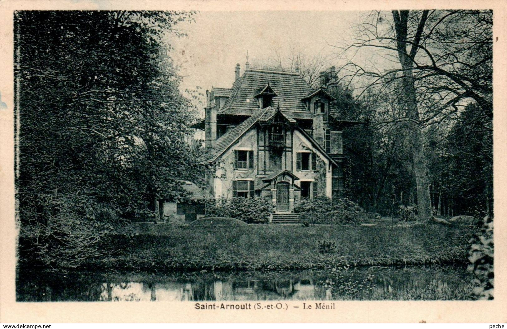 N°148 W -cpa Saint Arnoult -le Ménil- - St. Arnoult En Yvelines