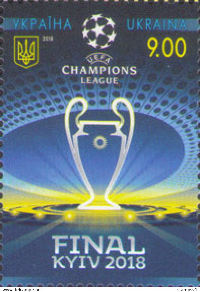 Ukraine 2018 UEFA Champions League Final 2018. Mi 1687 - Ukraine