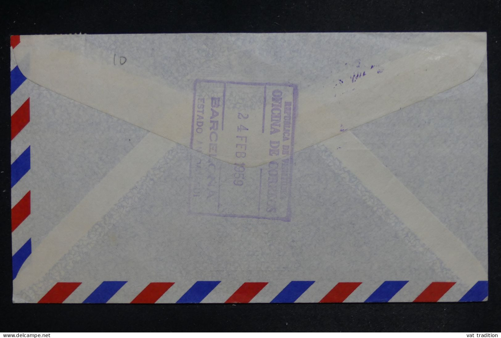 VENEZUELA - Enveloppe Commerciale De Puerto  La Cruz Pour Le Congo Belge En 1959  - L 151982 - Venezuela