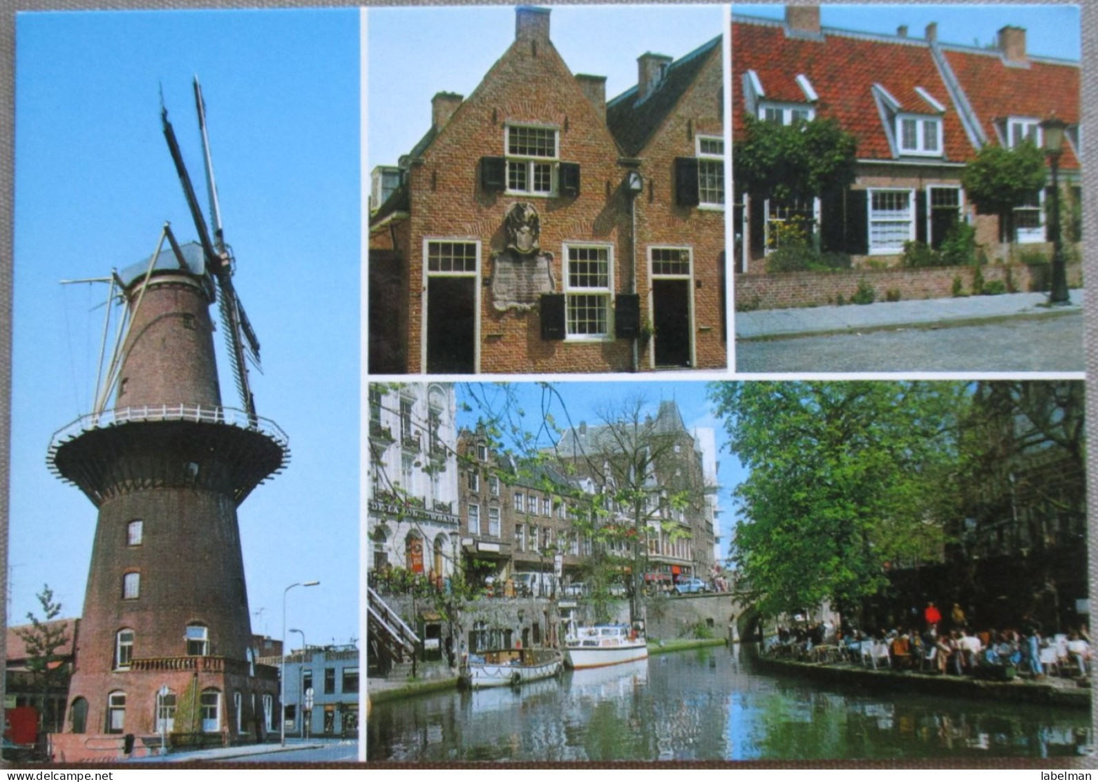 HOLLAND NETHERLAND UTRECHT MULTI VIEW POSTCARD CARTOLINA ANSICHTSKARTE CARTE POSTALE POSTKARTE CARD KARTE - Utrecht