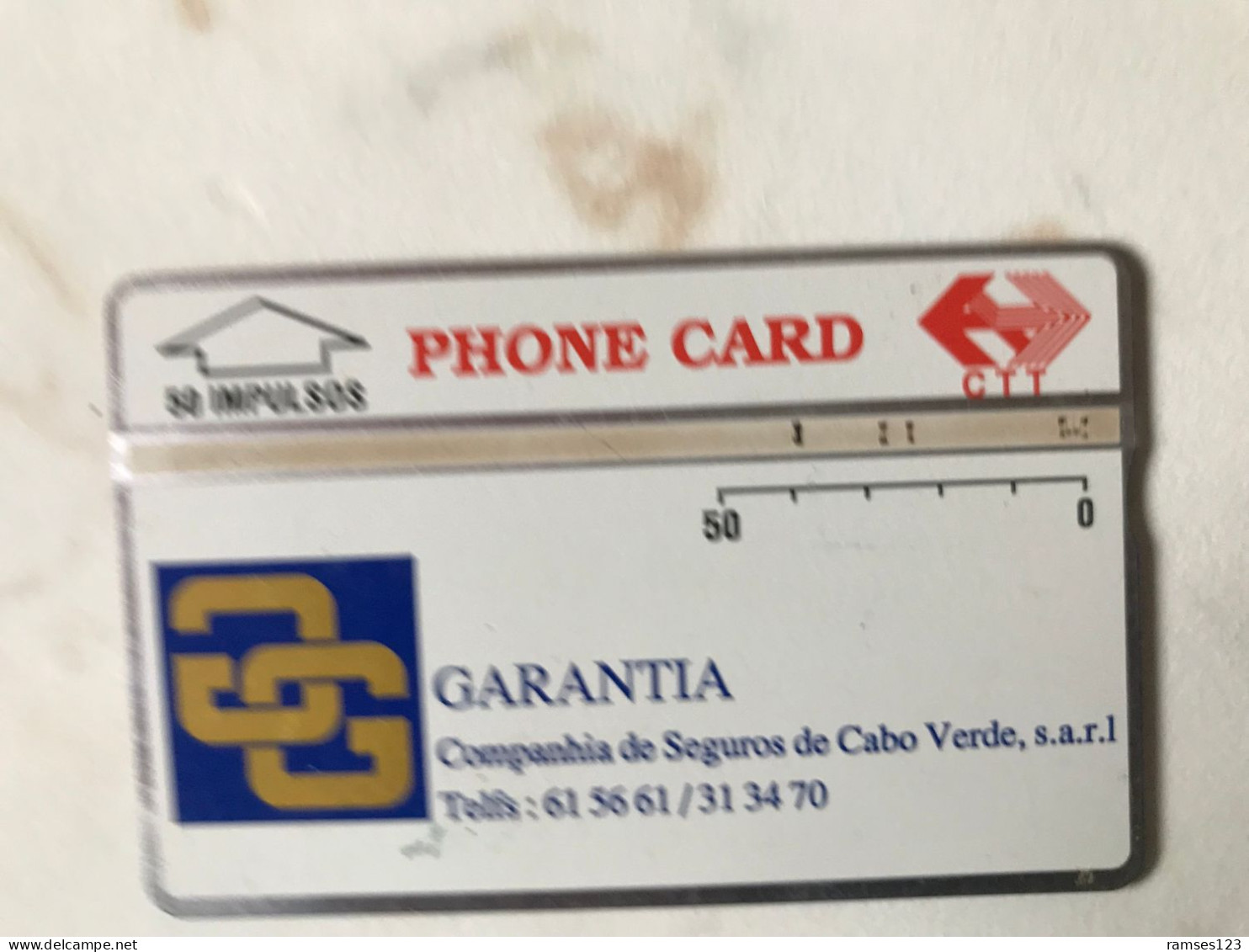 CABO VERDE   LG   GARANTIA  210G - Cap Vert