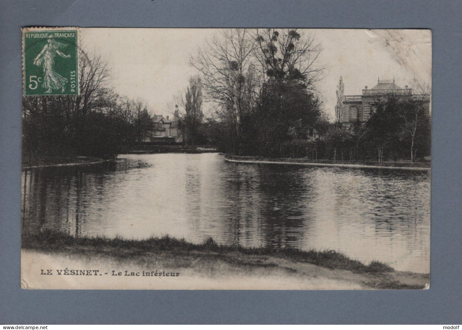 CPA - 78 - Le Vésinet - Le Lac Inférieur - Circulée - Le Vésinet