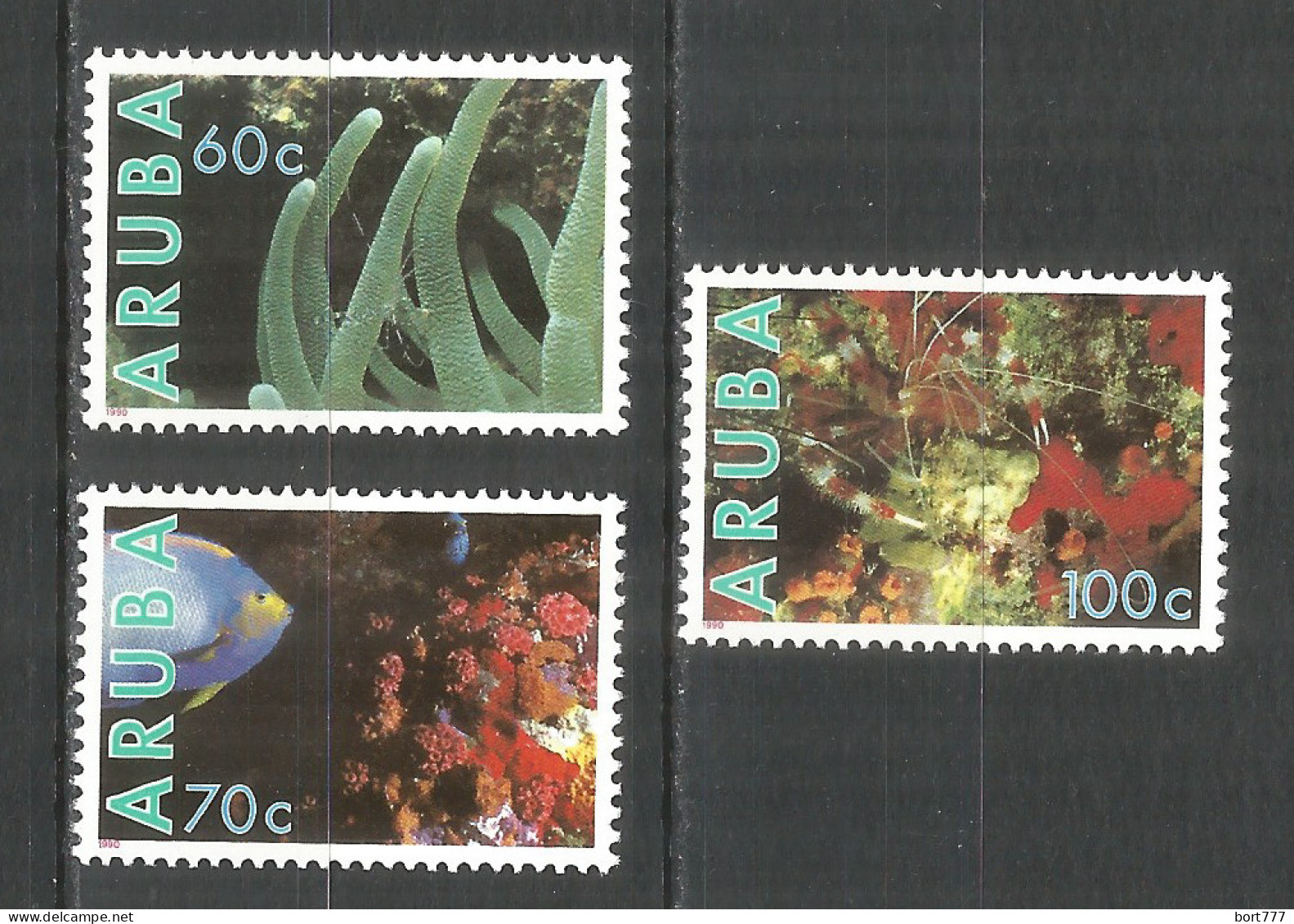 NETHERLANDS ARUBA 1990 Year , Mint Stamps MNH (**)   Michel# 73-75 - Curacao, Netherlands Antilles, Aruba