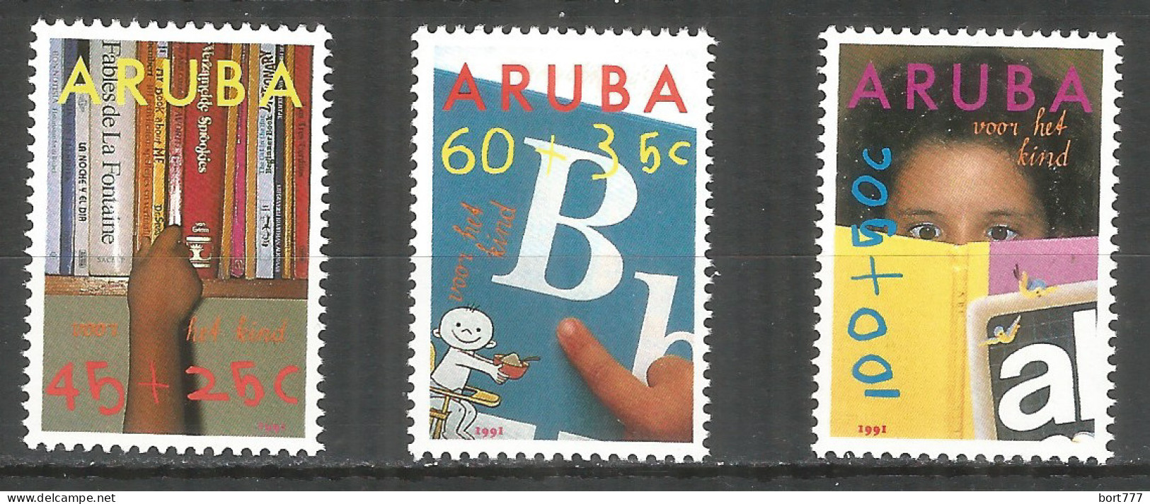 NETHERLANDS ARUBA 1991 Year , Mint Stamps MNH (**)   Michel# 97-99 - Curazao, Antillas Holandesas, Aruba