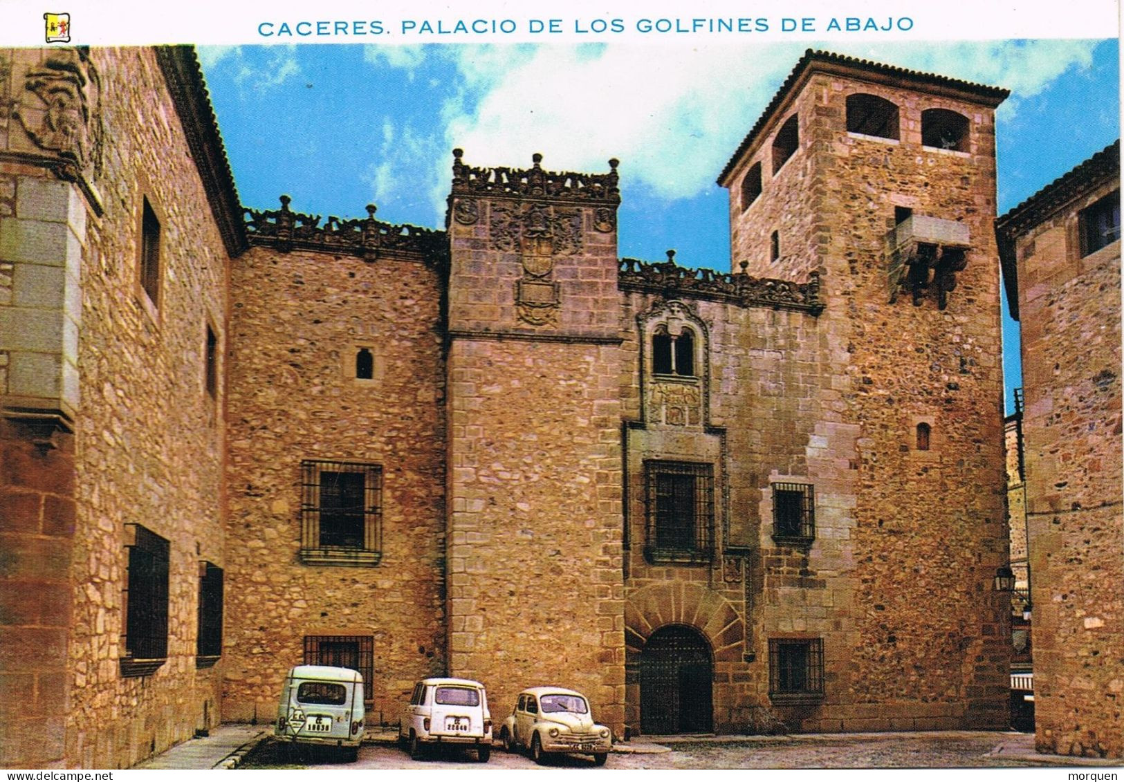 54810. Postal TOLEDO 1972. Vista Palaciuo De Golfines De Abajo En Caceres - Covers & Documents