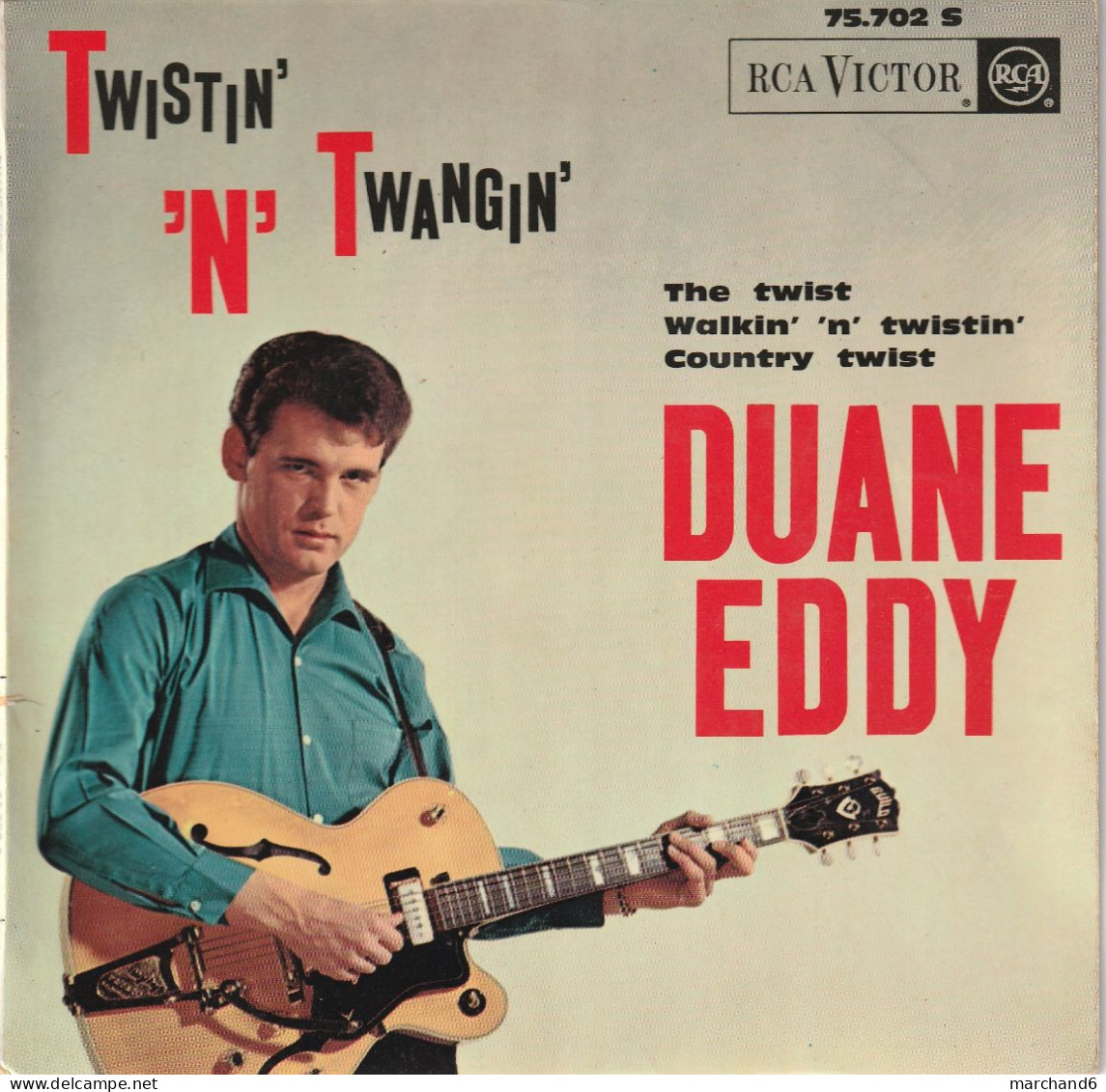 Duane Eddy Rca 75.702 Twistin'n'twangin'/the Twist/walkin'n'twistin'/country Twist - Sonstige - Englische Musik