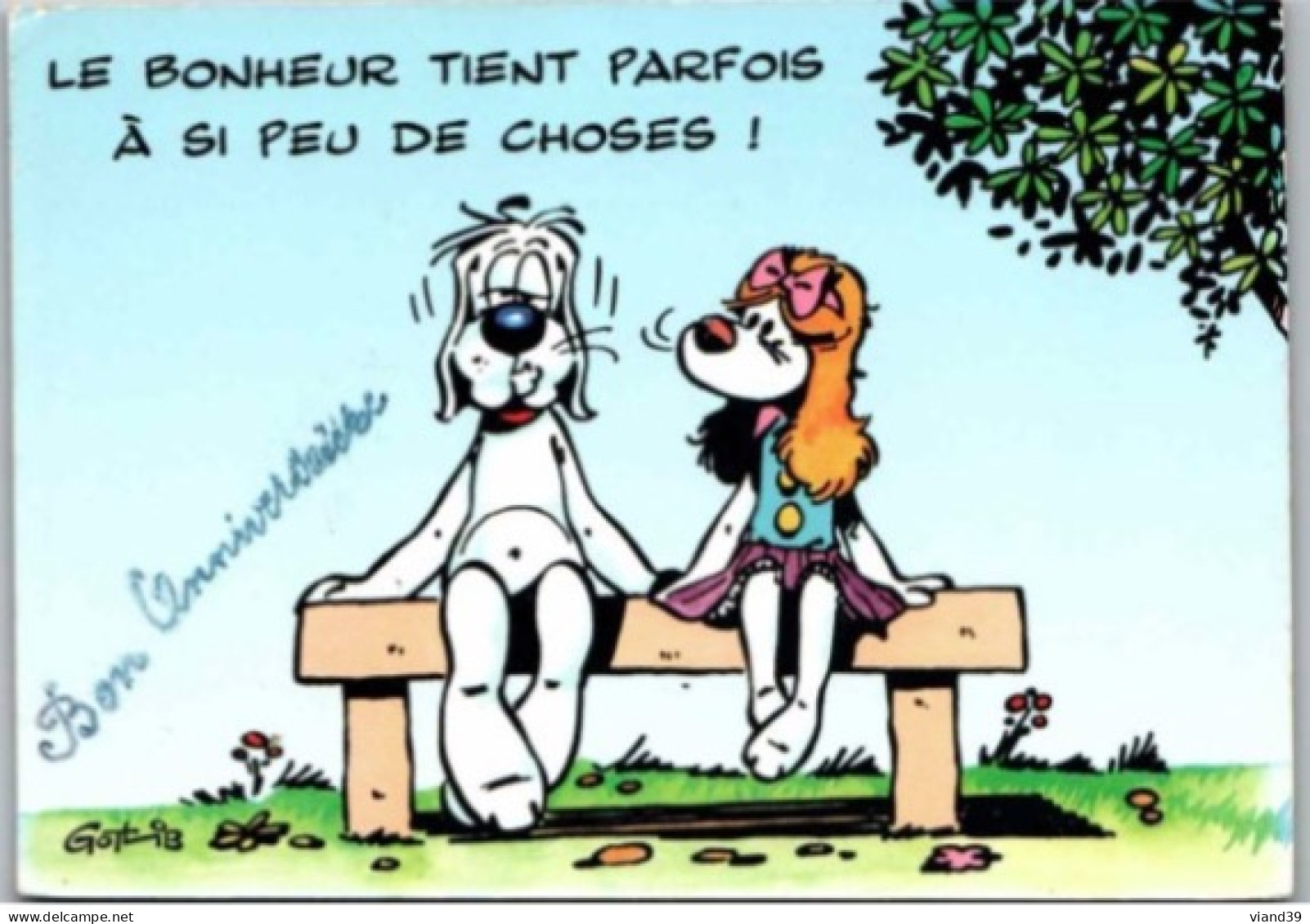 GOTLIB. -  Le Bonheur Tient Parfois à Si Peu De Choses !  Collection Gai Luron. - Humor