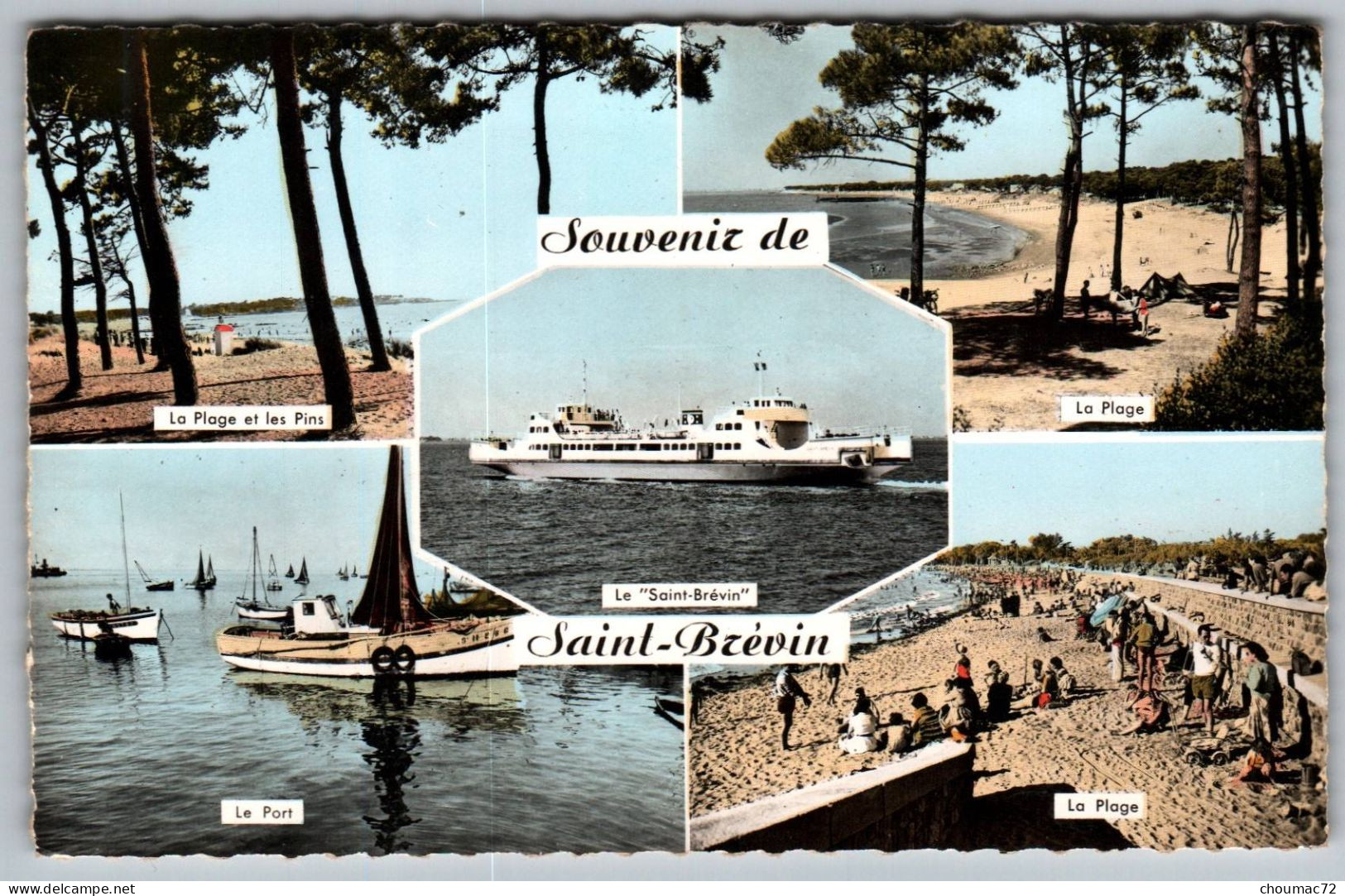 (44) 220, Saint St Brévin Les Pins, CAP 1682, Multi-vues - Saint-Brevin-les-Pins