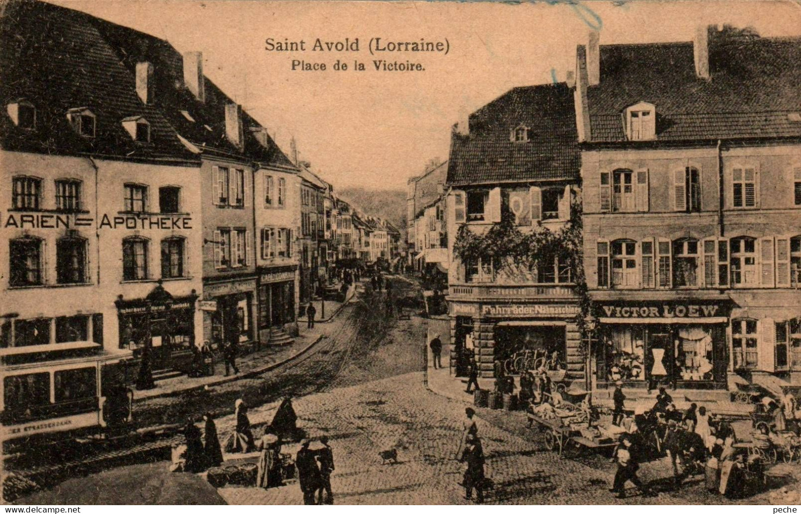 N°155 W -cpa Saint Avold -place De La Victoire- - Saint-Avold