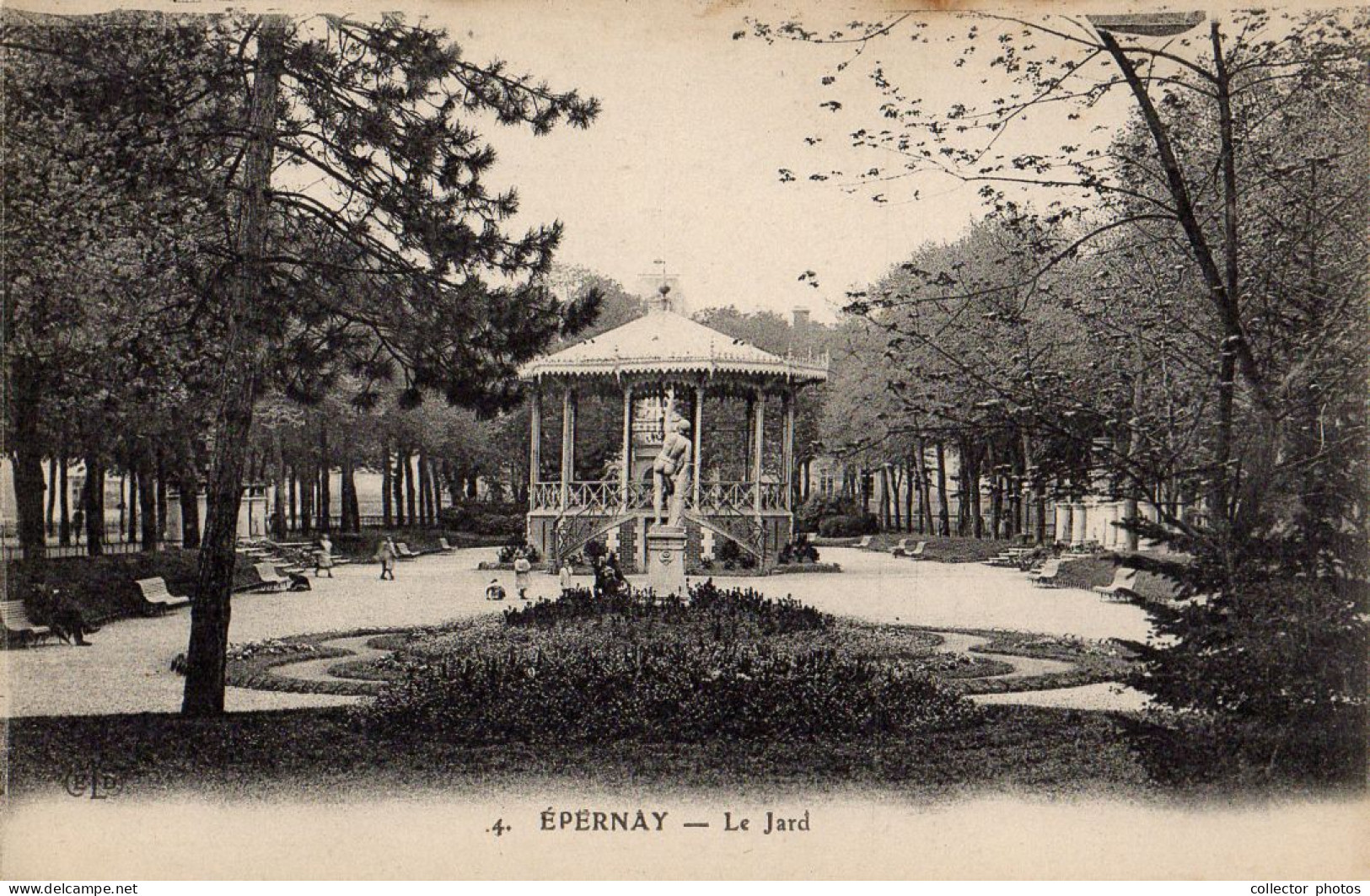 Epernay, France 1900s. Set Of 4 Unused Genuine Postcards [de42669] - Collections & Lots