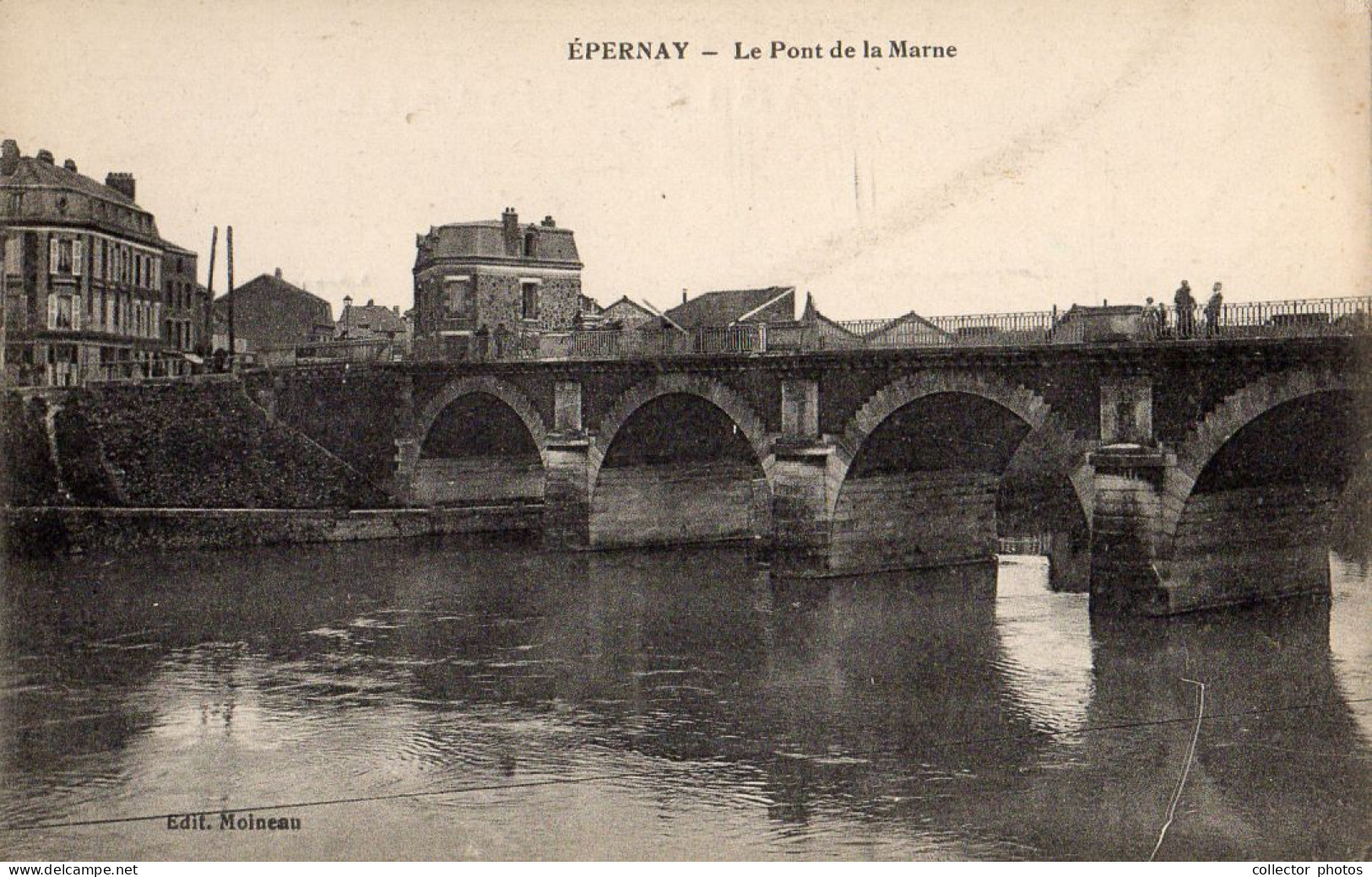 Epernay, France 1900s. Set Of 4 Unused Genuine Postcards [de42669] - Verzamelingen & Kavels