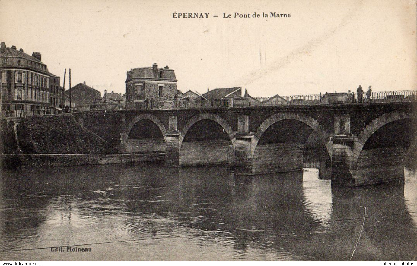 Epernay, France 1900s. Set Of 4 Unused Genuine Postcards [de42669] - Colecciones Y Lotes