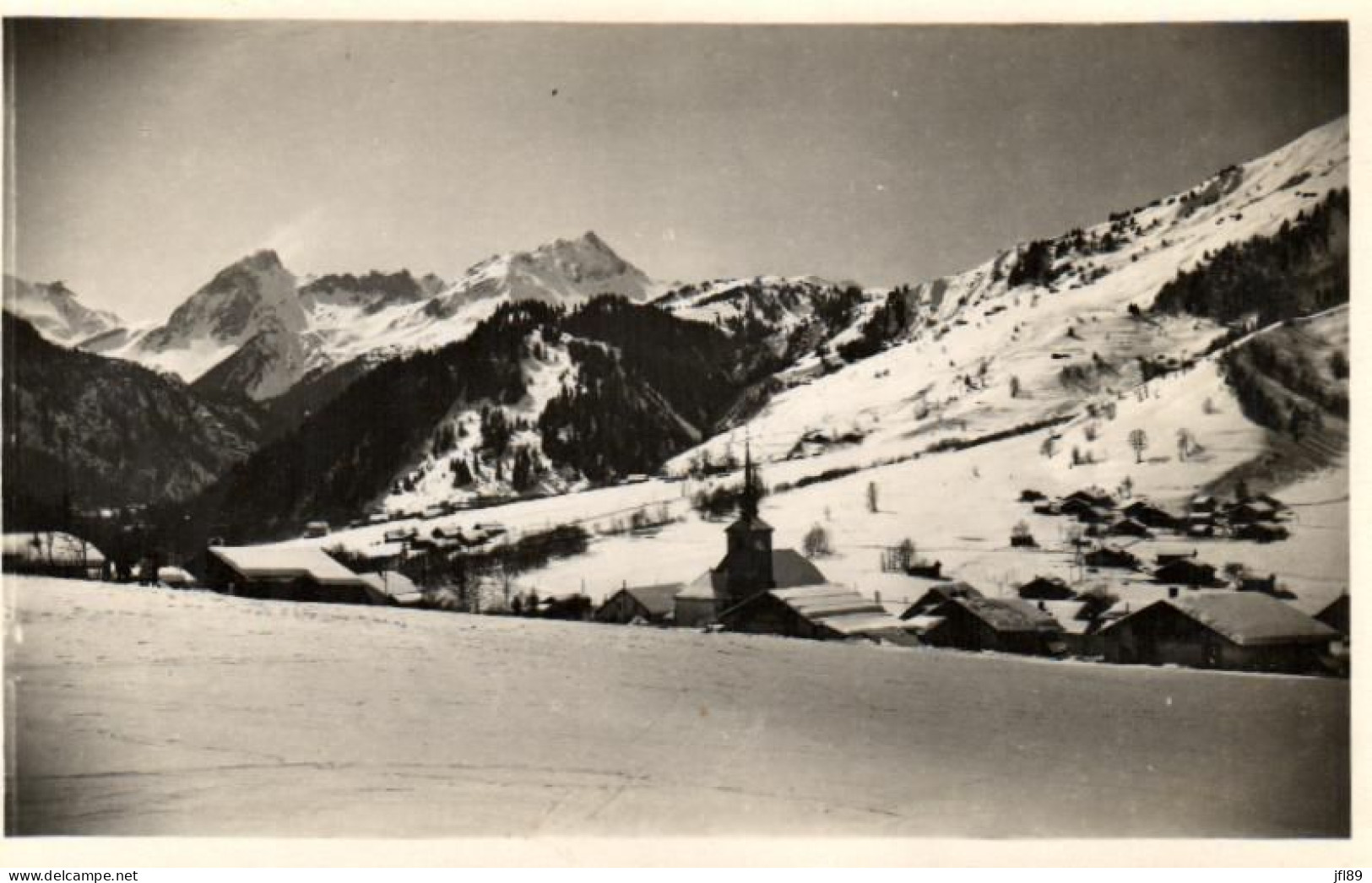 74 - Haute-savoie - Les Contamines - Vue Générale En Hiver - 6539 - Les Contamines-Montjoie