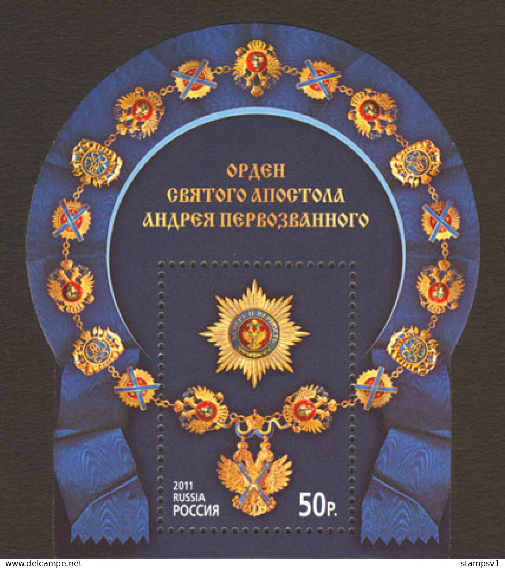 Russia 2011 The Order Of Saint Andrew. Bl 148 - Unused Stamps