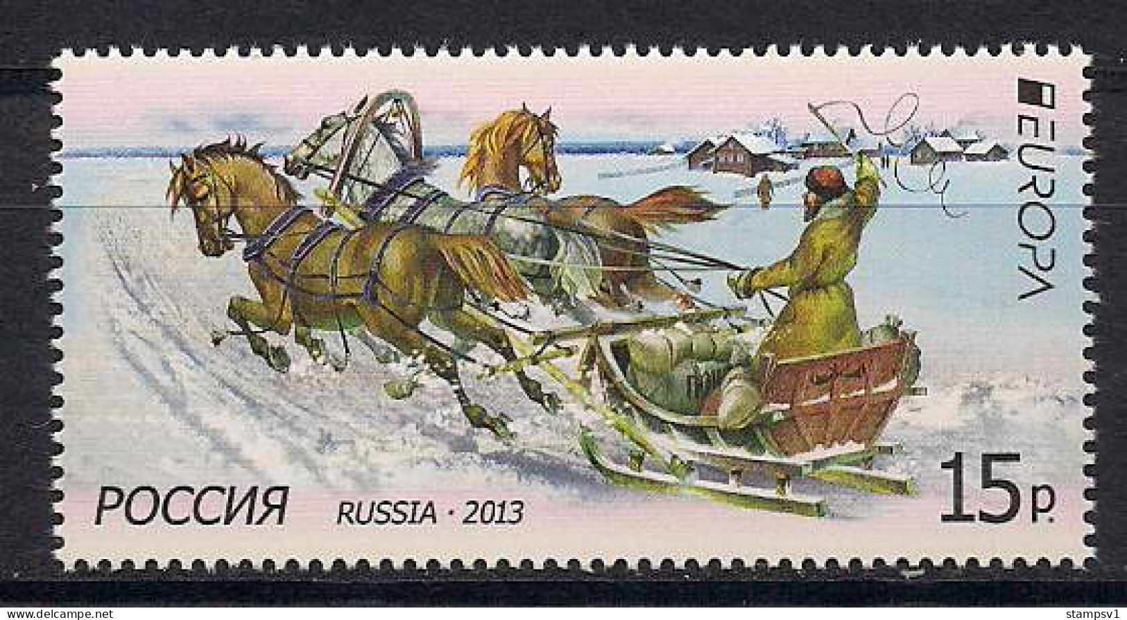 Russia 2013  Europa - The Postman Van. Mi 1925 - Nuovi