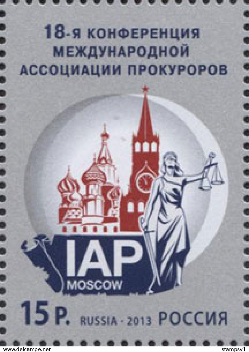 Russia 2013  The 18th Annual Conference And General Meeting Of The International Association Of Prosecutors. - Unused Stamps