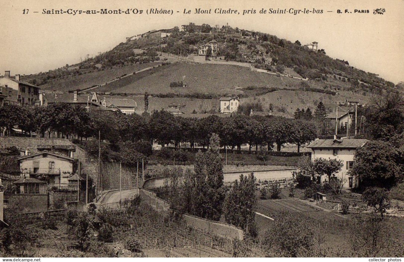 Saint-Cyr-au-Mont-d'Or, France. 1900s. Set Of 3 Unused Genuine Postcards [de42670] - Colecciones Y Lotes