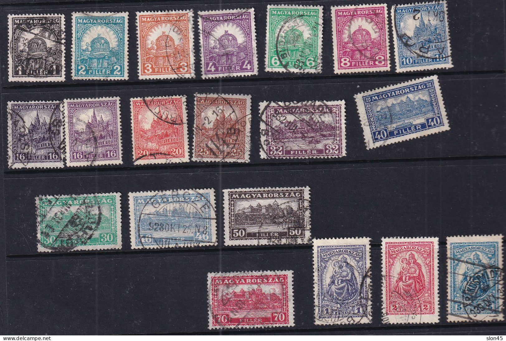 Hungary 1923 And Up Accumulation Used 16064 - Used Stamps