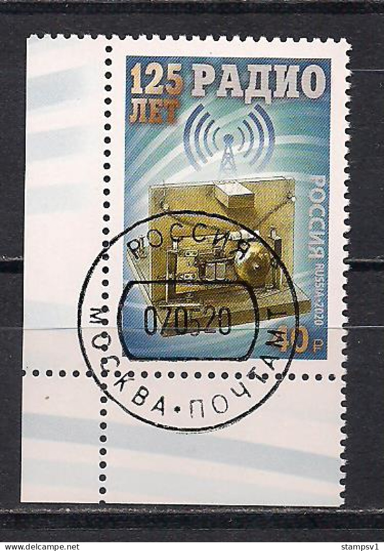 Russia 2020 125th Anniversary Of Invention Of The Radio.  CTO - Used Stamps