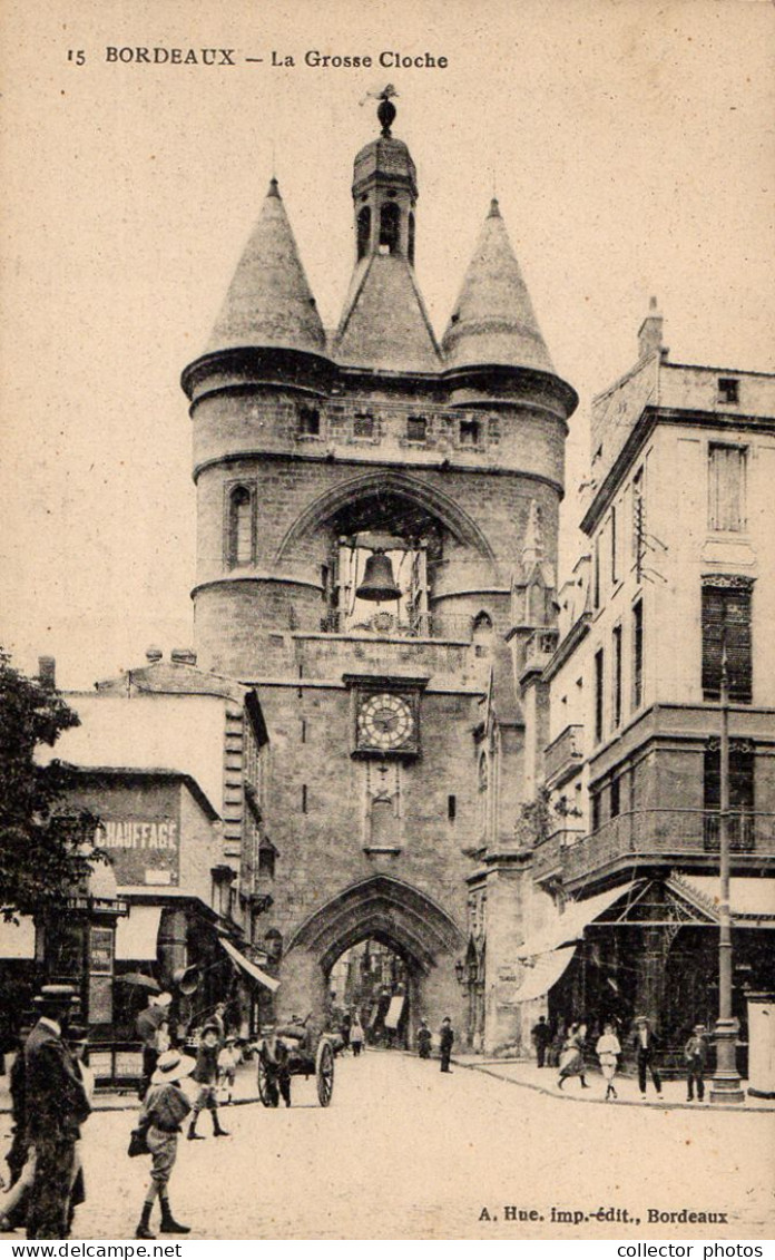 Bordeaux, France. 1900s. Set Of 3 Unused Genuine Postcards [de42671] - Collezioni E Lotti